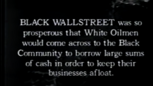 Black Wall Street (1992) | A Black Holocaust In America